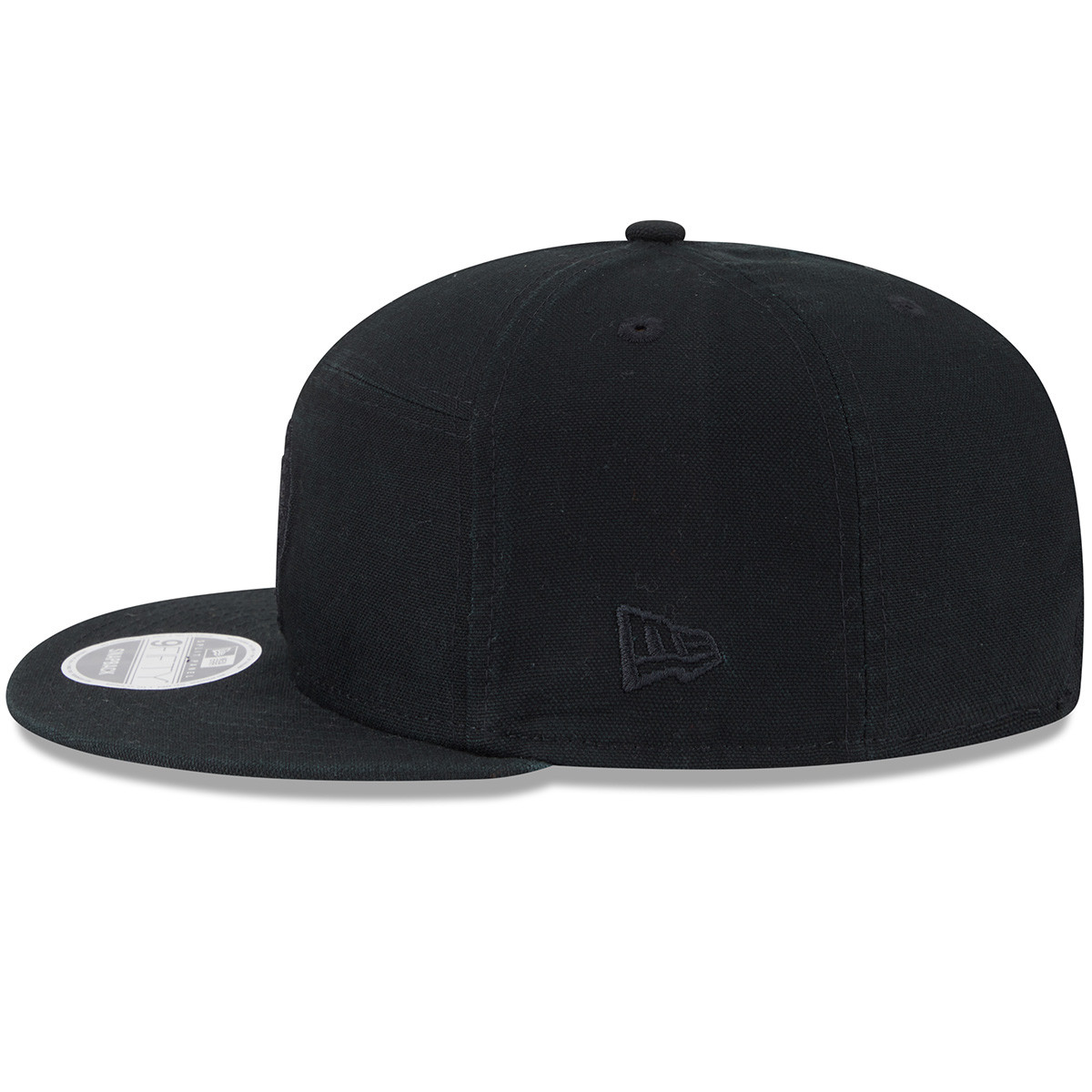 Celtics New Era 9FIFTY Cotton Canvas Black SnapBack Cap - Boston
