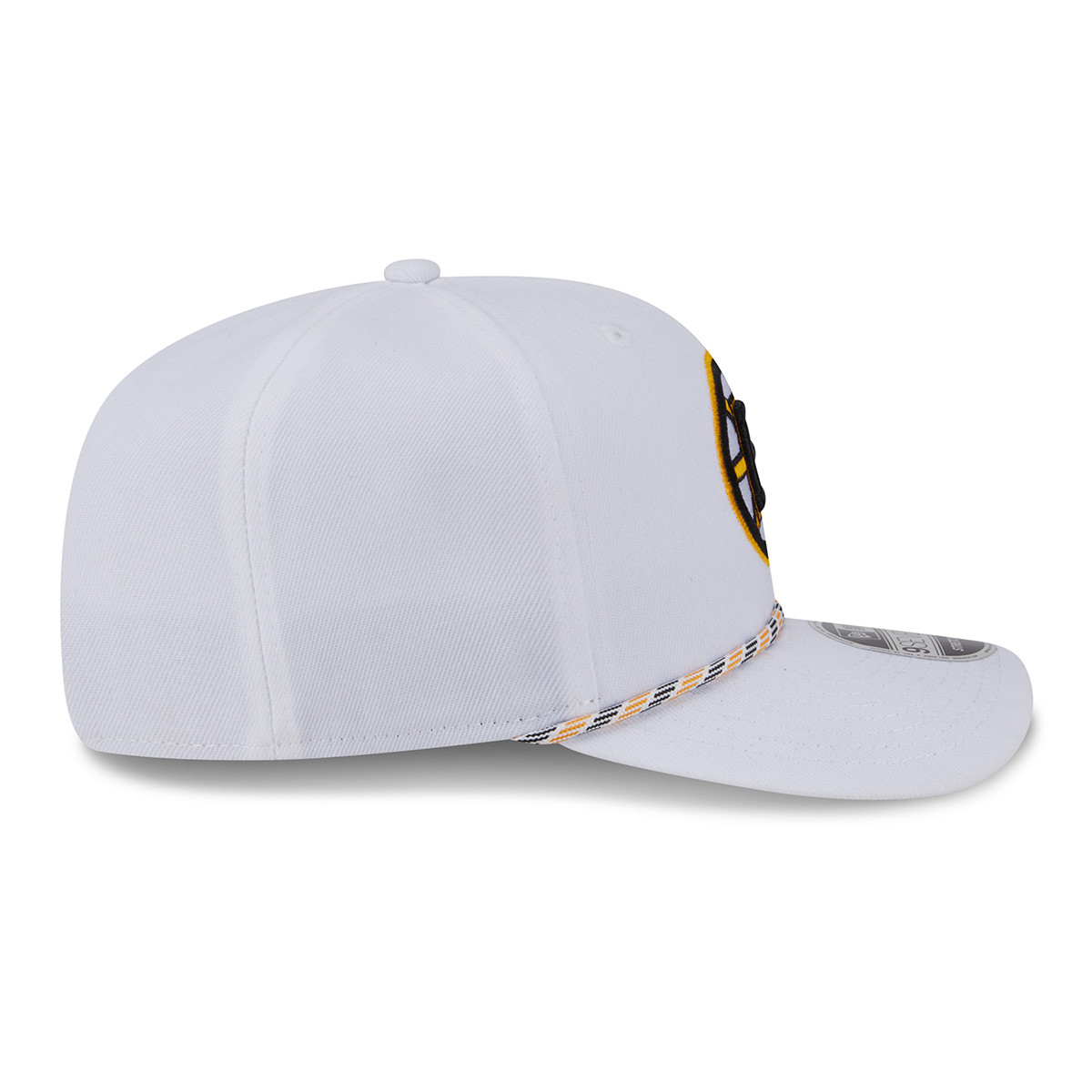Bruins Youth New Era 9SEVENTY Multi-Rope White SnapBack Cap