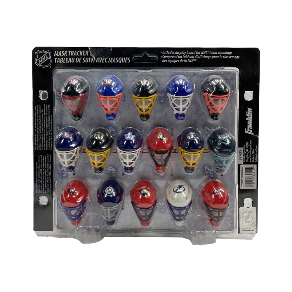 NHL Goalie Helmet Tracker Boston Pro Shop