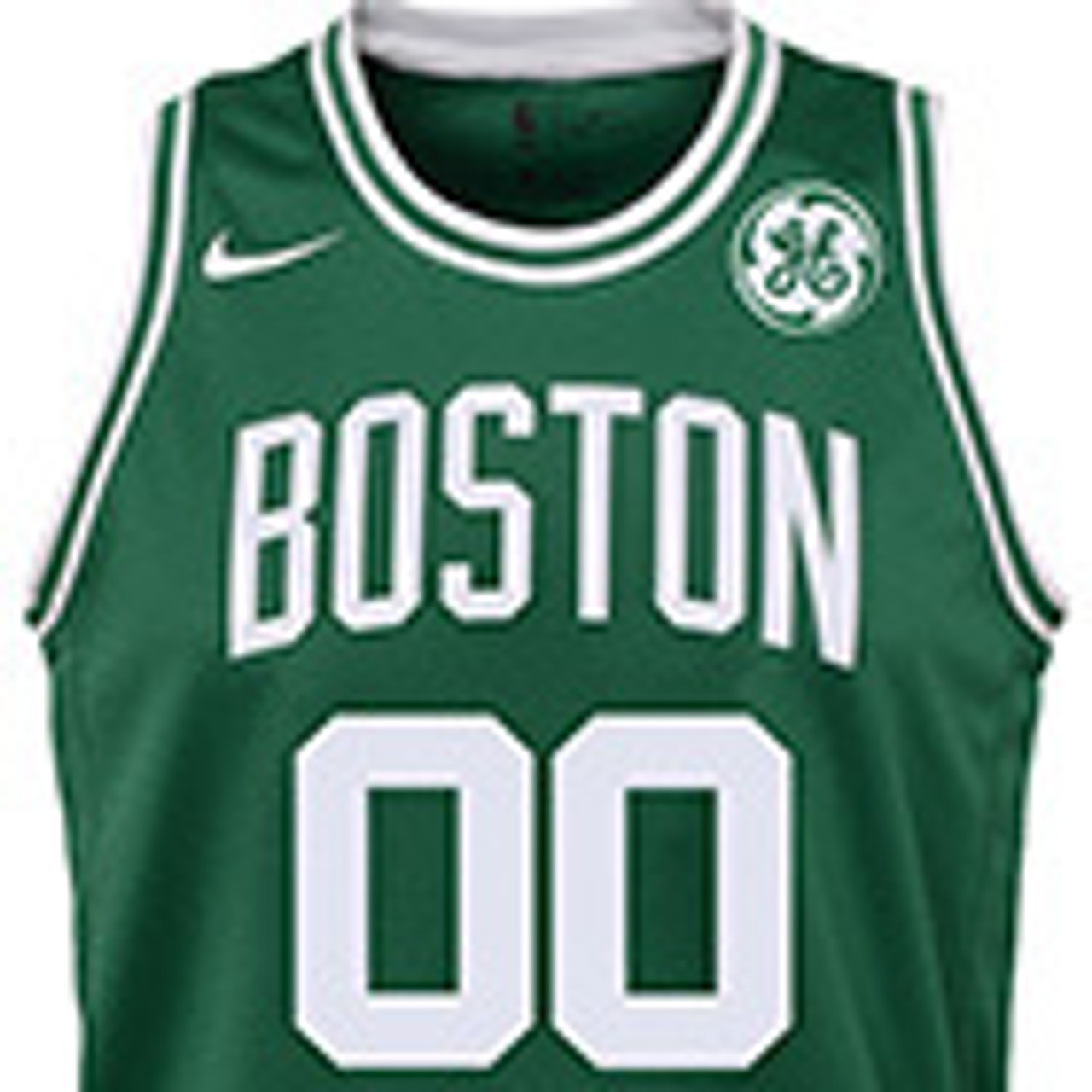 celtics jersey with ge patch