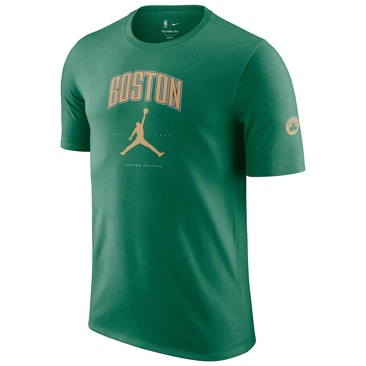 Celtics Nike Air Jordan 2025 Green Tee