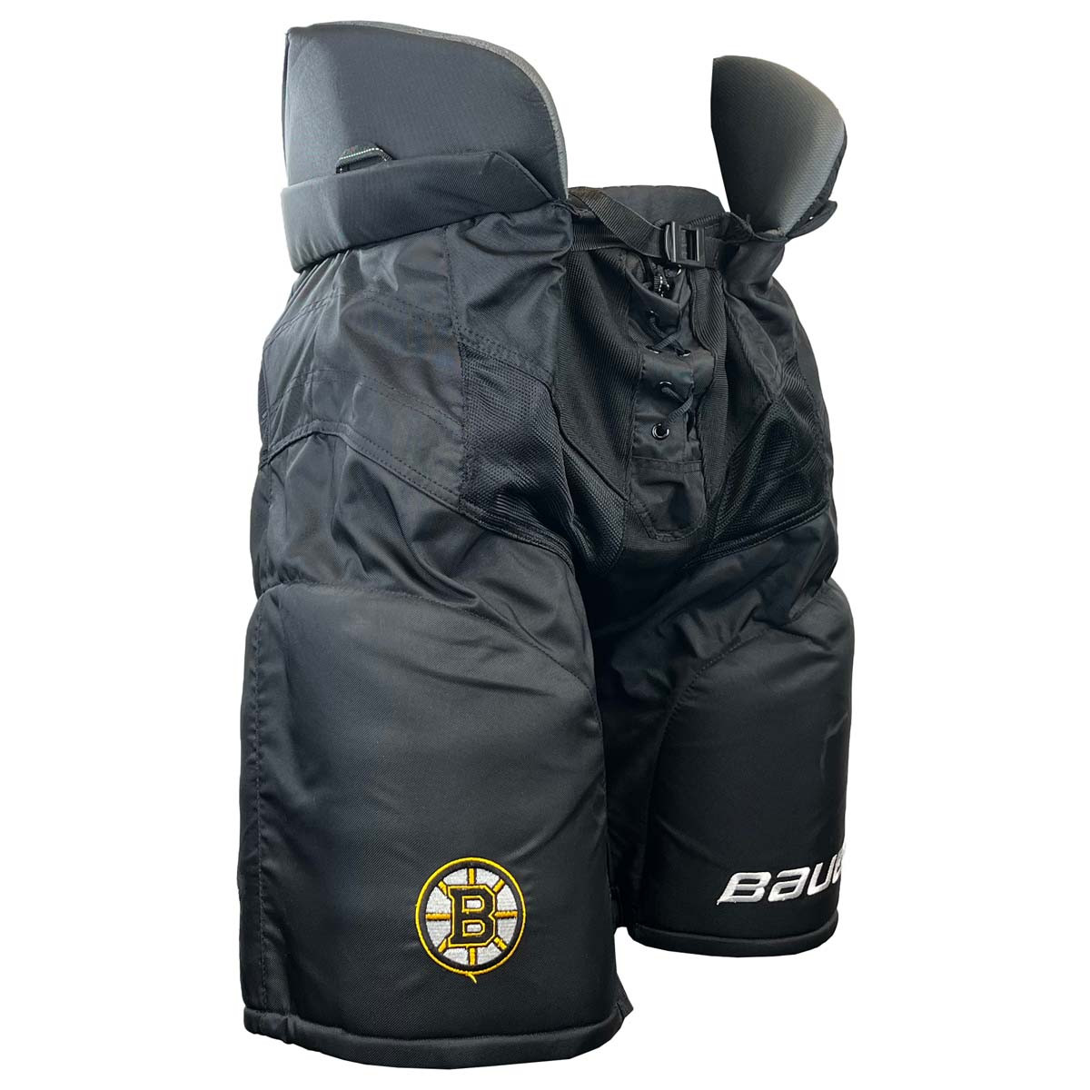 Team Stock Boston Bruins 24-25 Black Bauer Nexus Pro Lite Hockey Pants