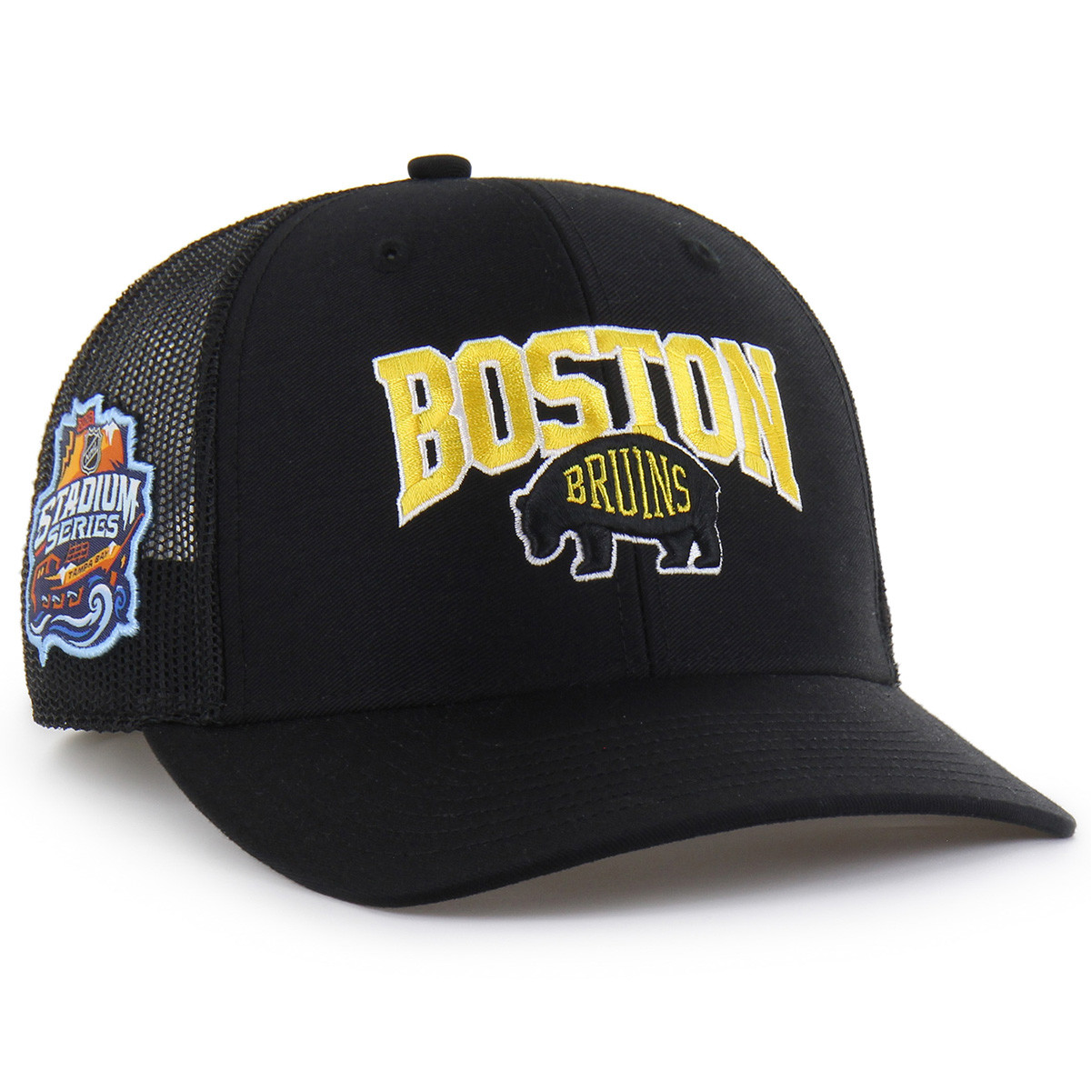 backnumber2026 キャップ Bruins '47 NHL 2026 Stadium Series Trucker Cap