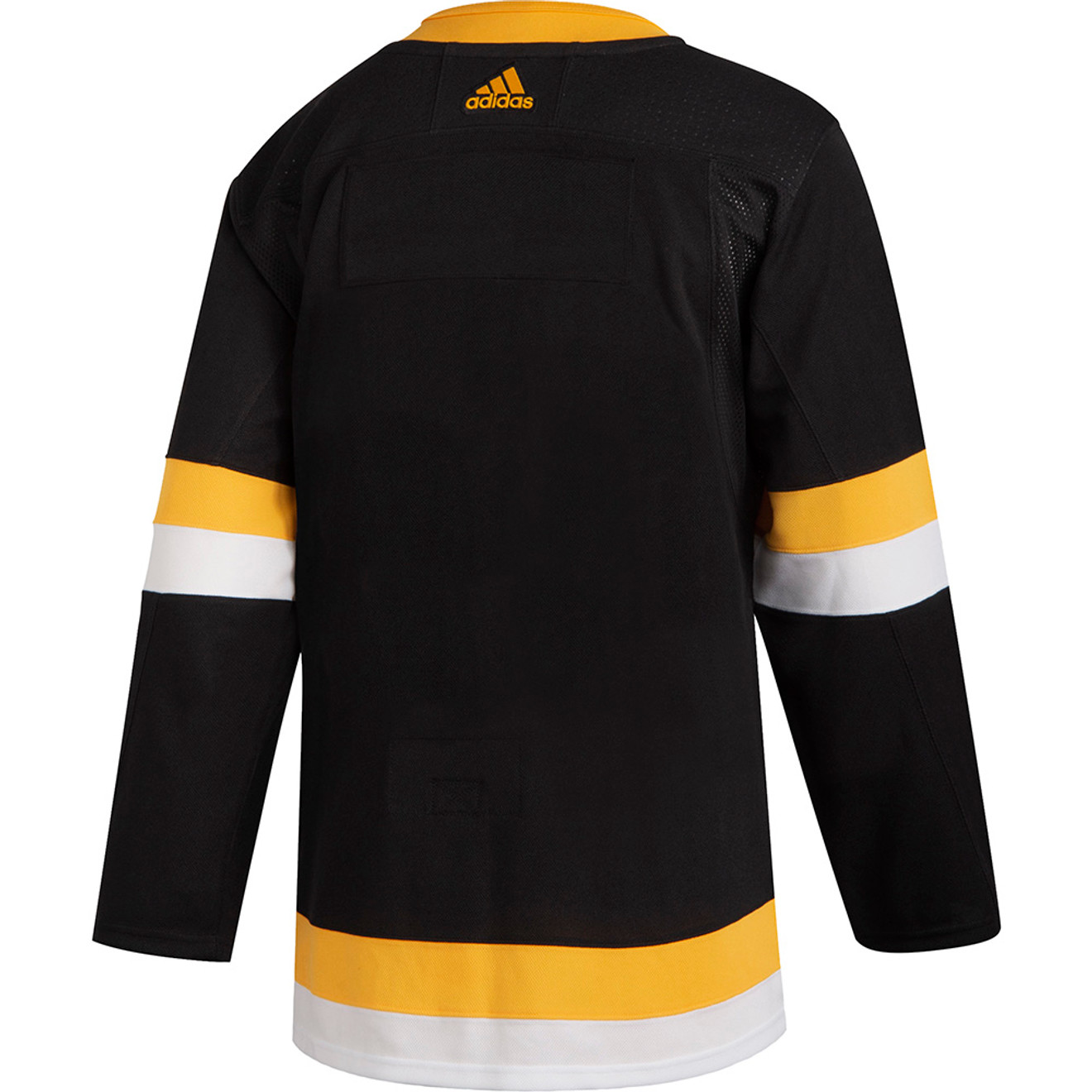 Bruins men in black jersey