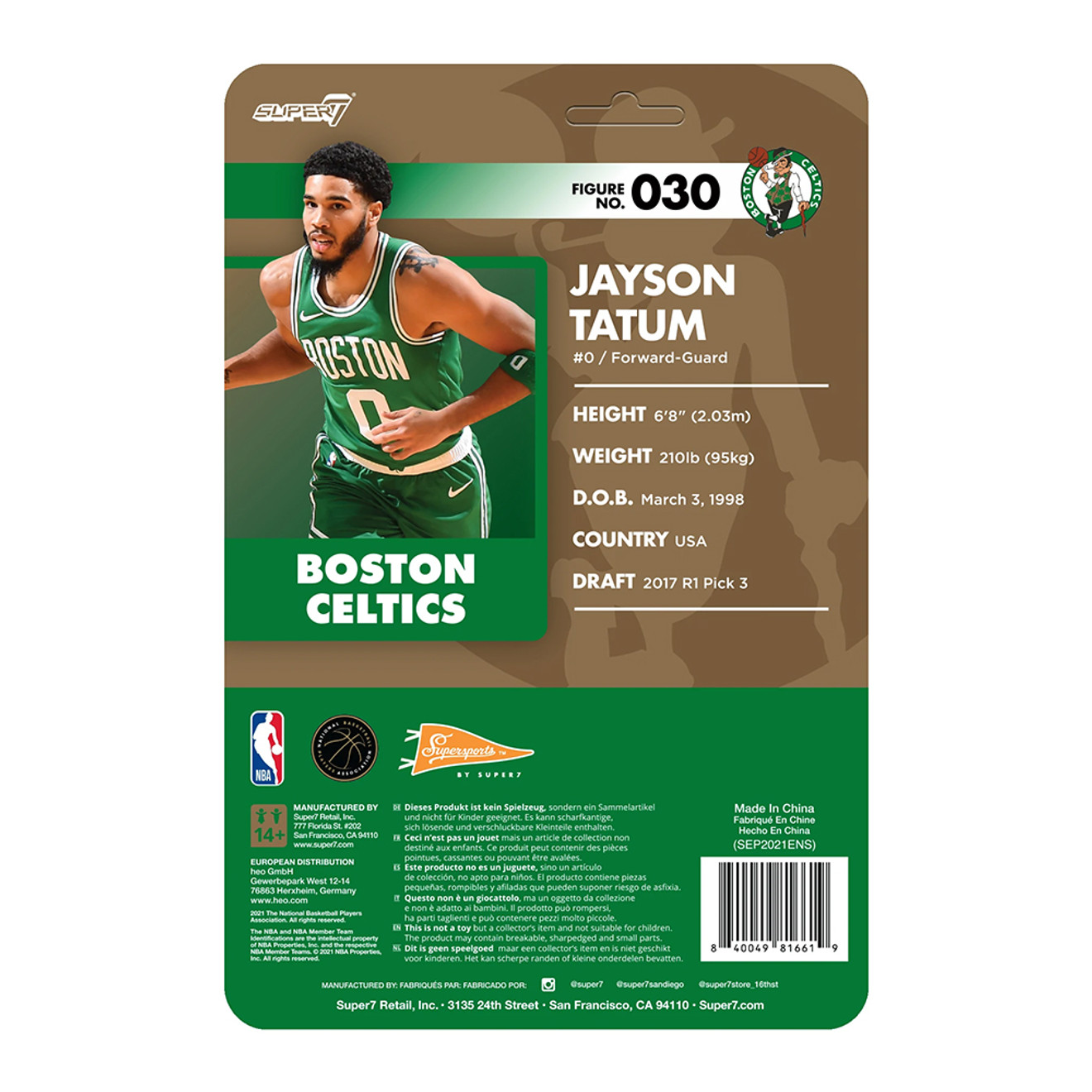 Jayson Tatum RC 6 Piece Pache Auto 75枚限定 Jayson Tatum RC 6 Piece Pache Auto 75枚限定