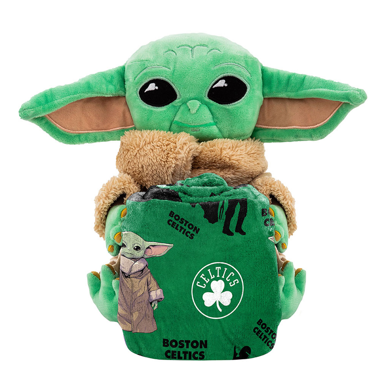 Celtics Baby Yoda Hugger