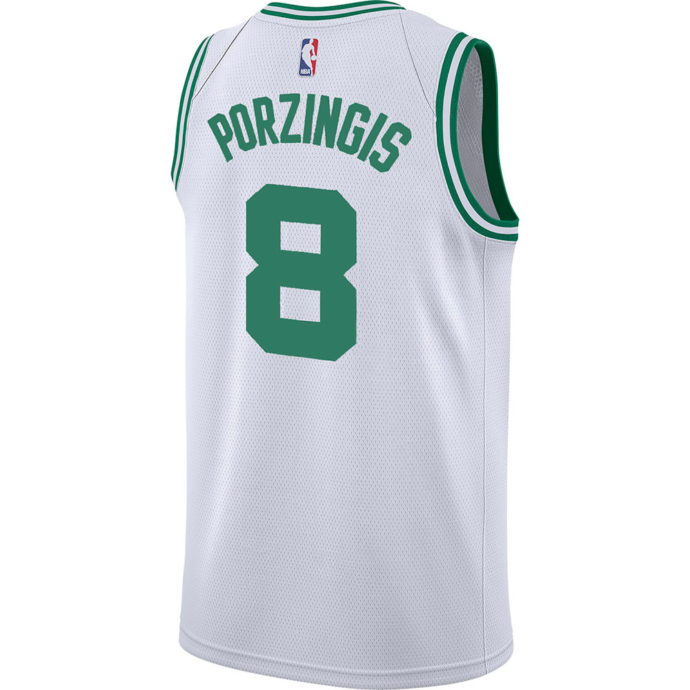 Kristaps Porzingis Nike Association Swingman Jersey w/Vistaprint