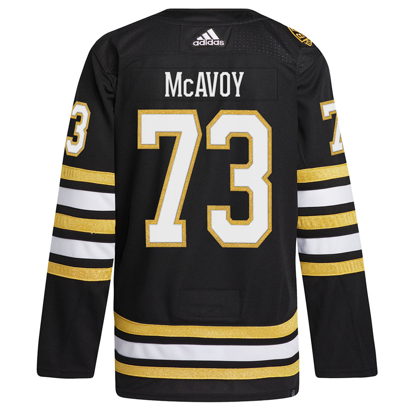 Adidas Boston Bruins No73 Charlie McAvoy Green Salute to Service Stitched NHL Jersey