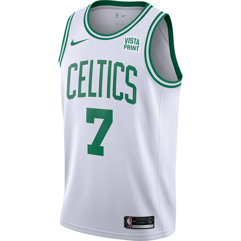 Jaylen Brown Nike Association Swingman Jersey w/Vistaprint Patch