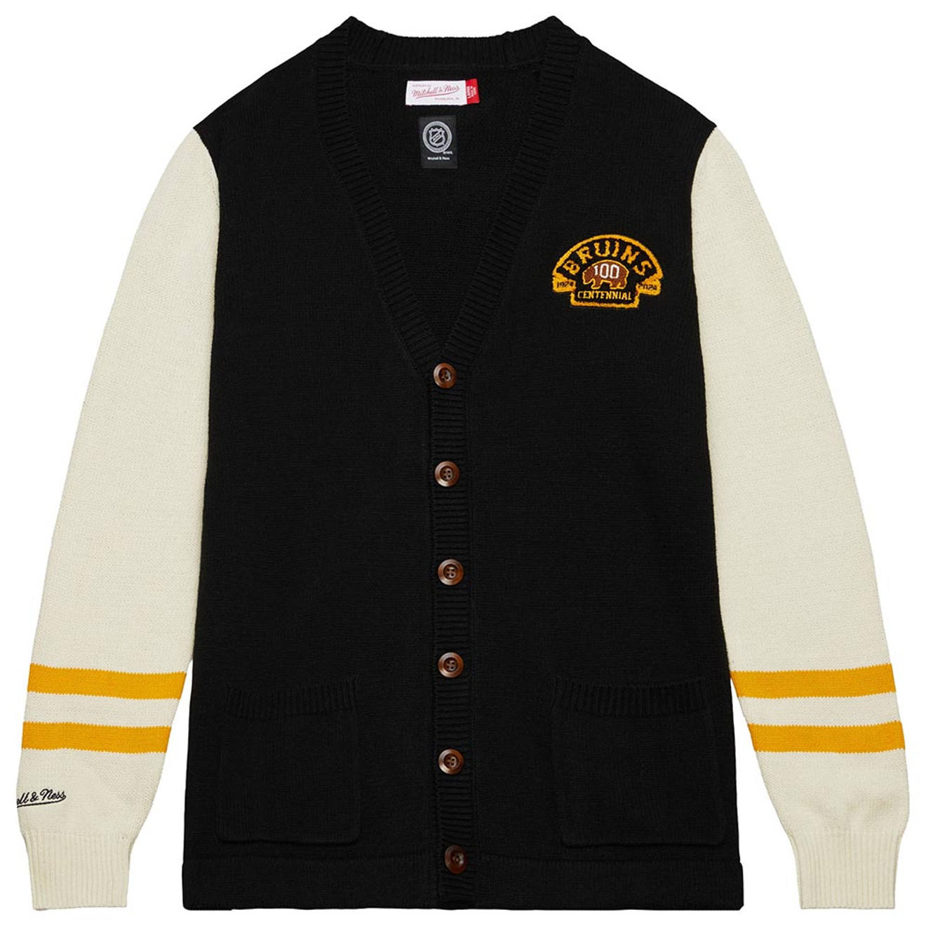 Bruins Centennial Cardigan Sweater