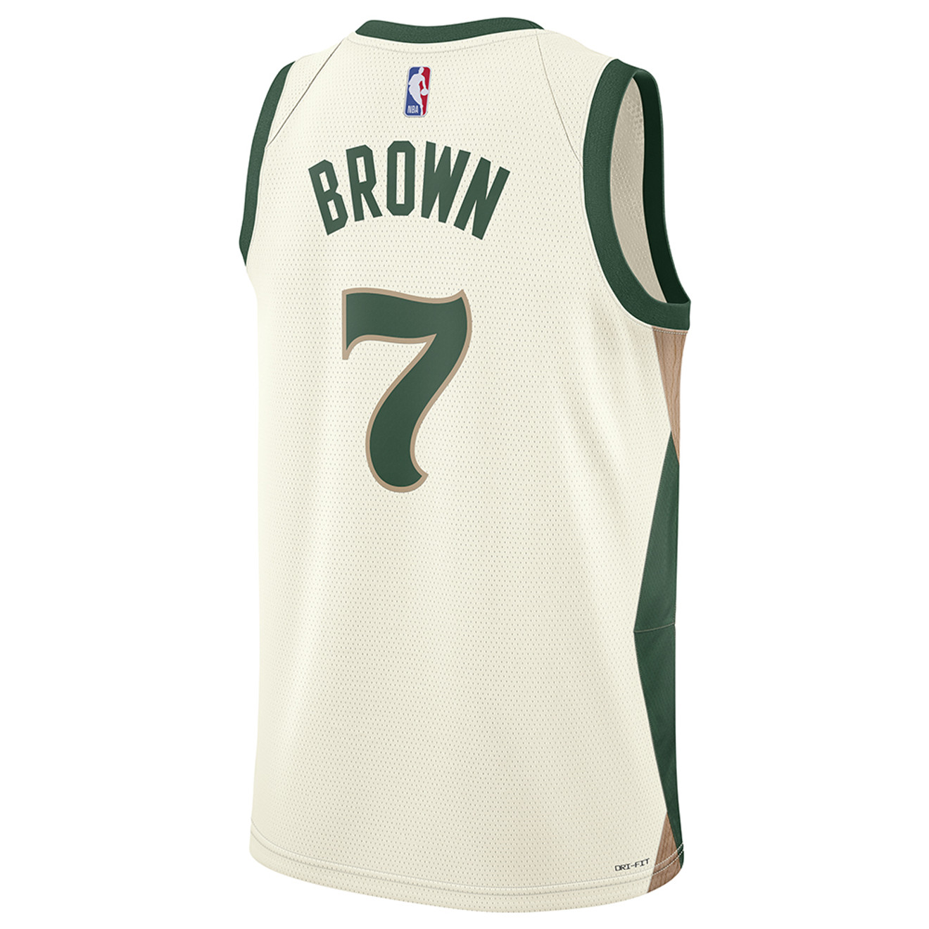 Jaylen Brown Nike City Edition Swingman Jersey w/VistaPrint Patch