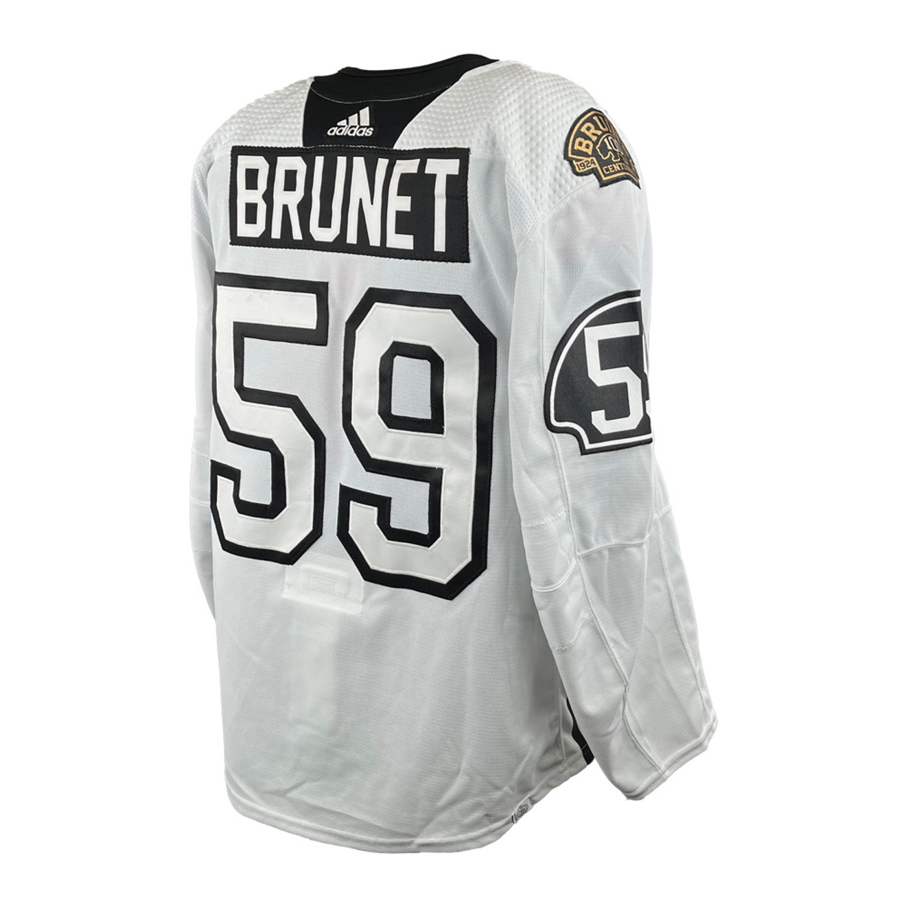 Bruins practice jersey white