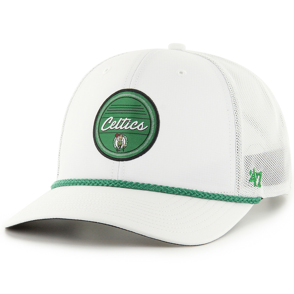Celtics '47 Fairway White Trucker Cap - Boston ProShop
