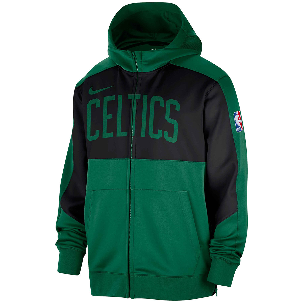 Celtics Nike On-Court Showtime Full Zip Hoodie Boston ProShop