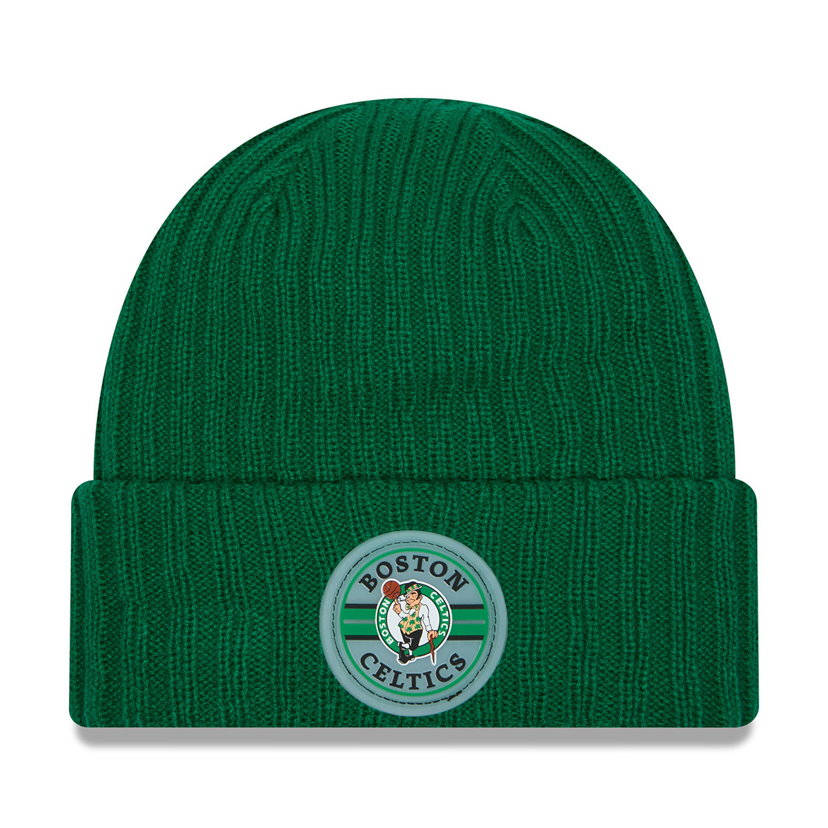 Celtics Patched Green Cuffed Beanie - Boston ProShop