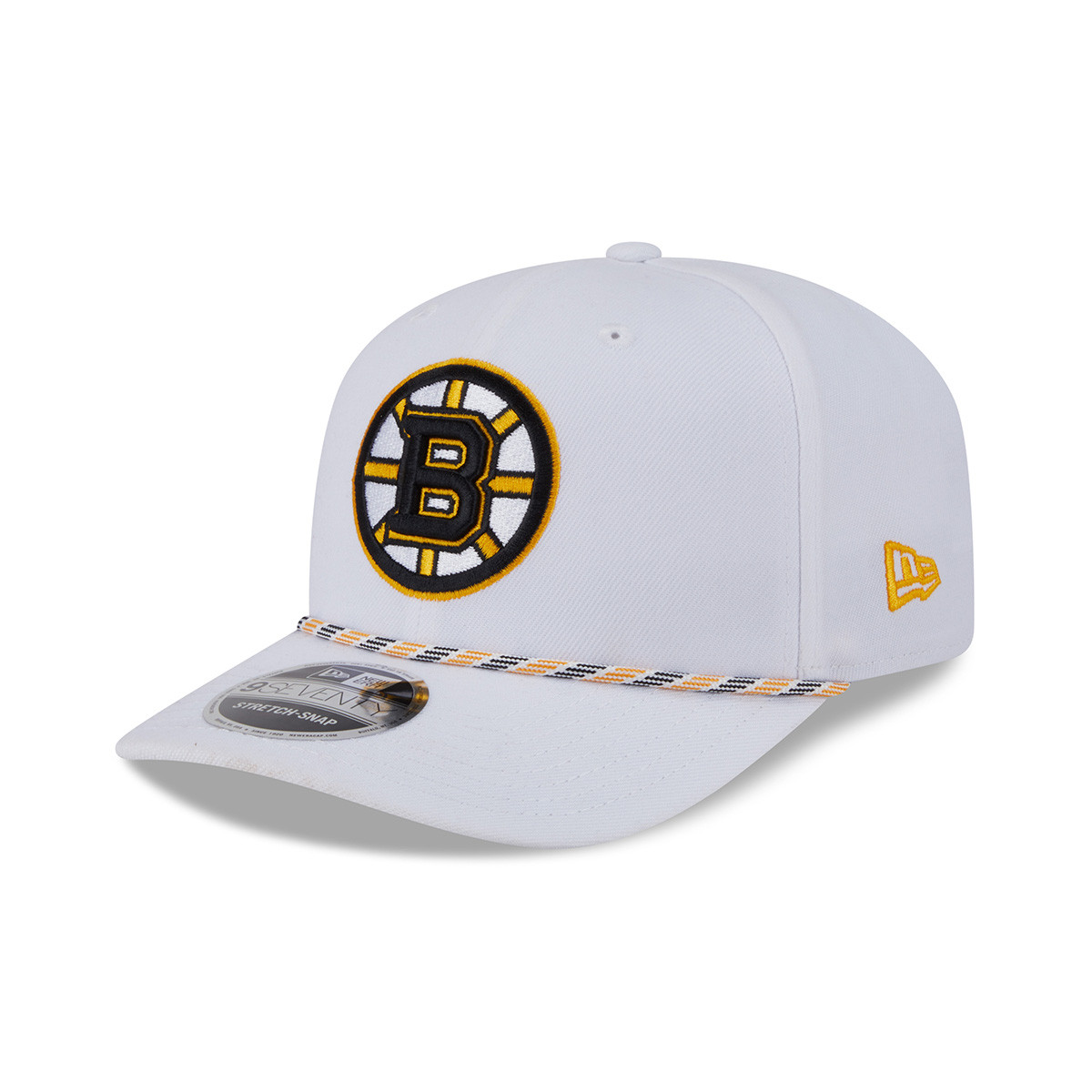 Bruins Toddler New Era 9SEVENTY Multi-Rope White SnapBack Cap