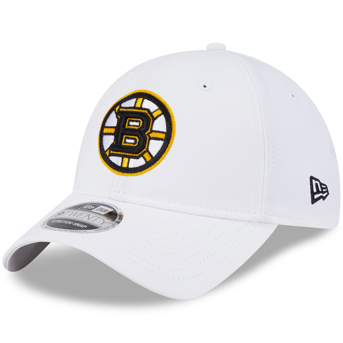 Bruins New Era Ripstop White 9TWENTY Cap Boston ProShop