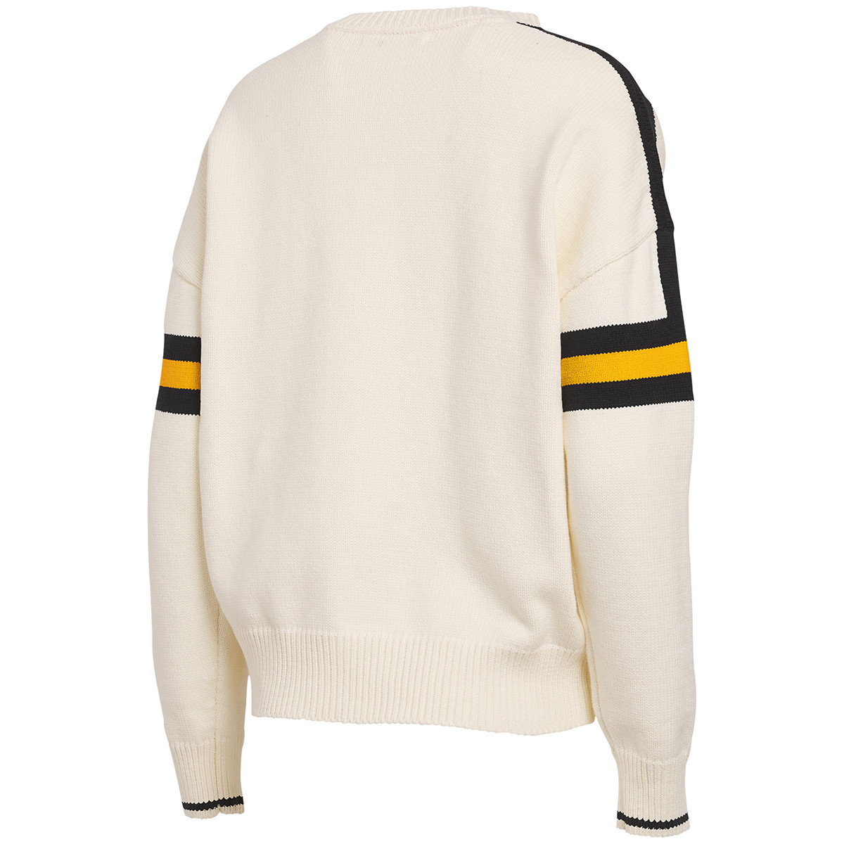 Bruins Ladies WEAR By Erin Andrews Stripe Pullover Sweater
