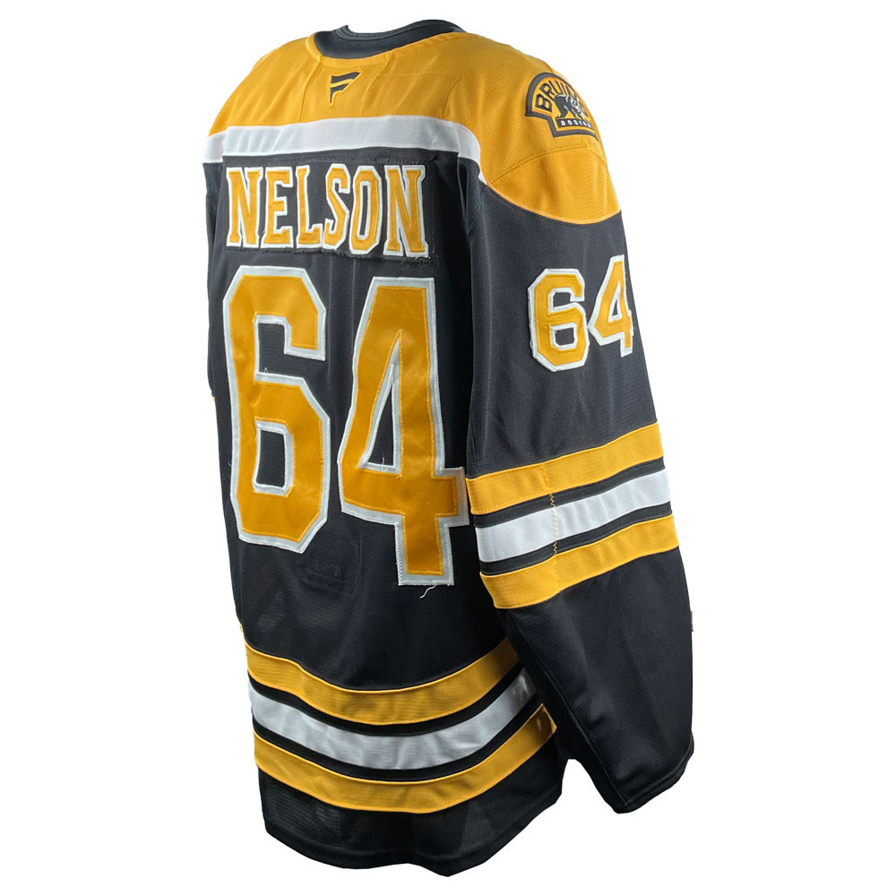 Game-Used 2024-2025 Pre-Season Home Hockey Jersey Jaxon Nelson