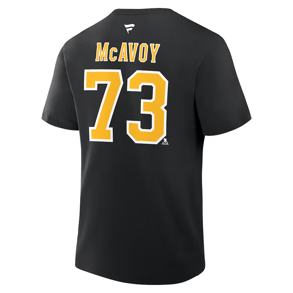 McAvoy Bruins Name And Number Tee