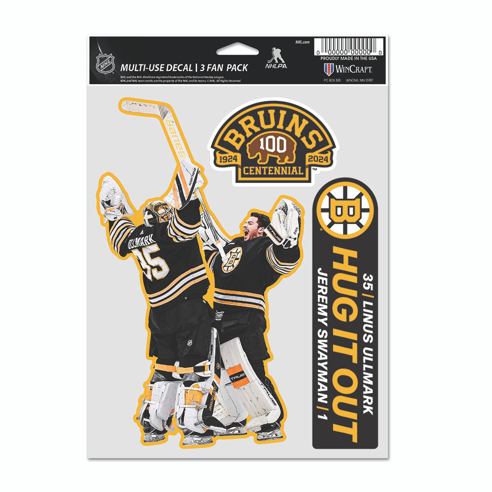 Planche D'autocollants Boston Bruins – 5 Pièces, Officiels, NHL (neuf, Rico)