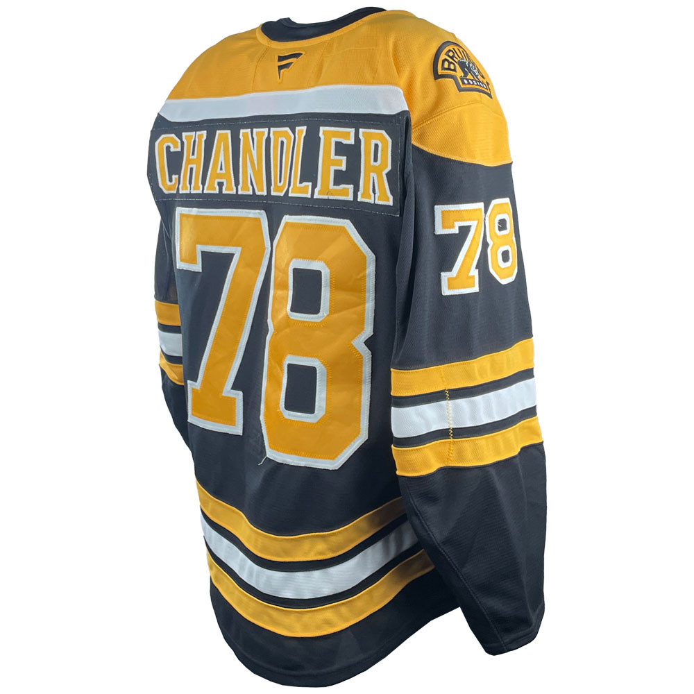 Game-Used 2025 Prospect Challenge Home Hockey Jersey - Cole Chandler