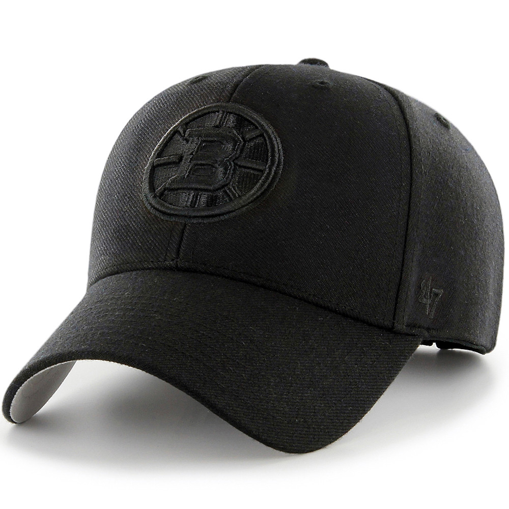 Bruins '47 Black Tonal MVP Cap - Boston ProShop