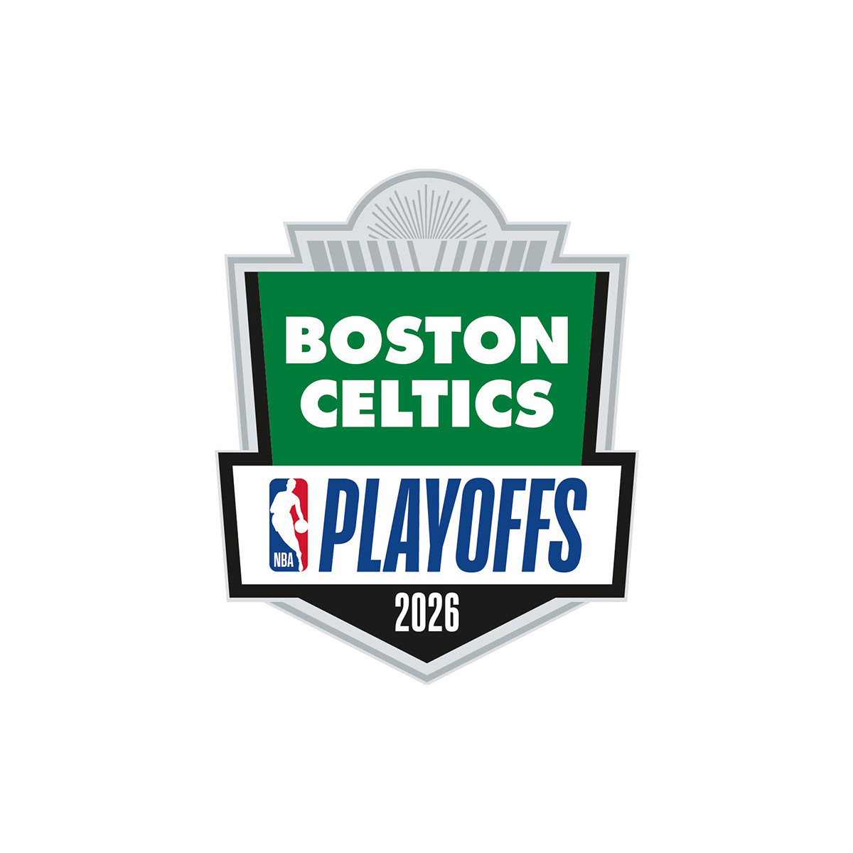 Celtics Nike 2026 NBA Playoffs Black Mantra Tee