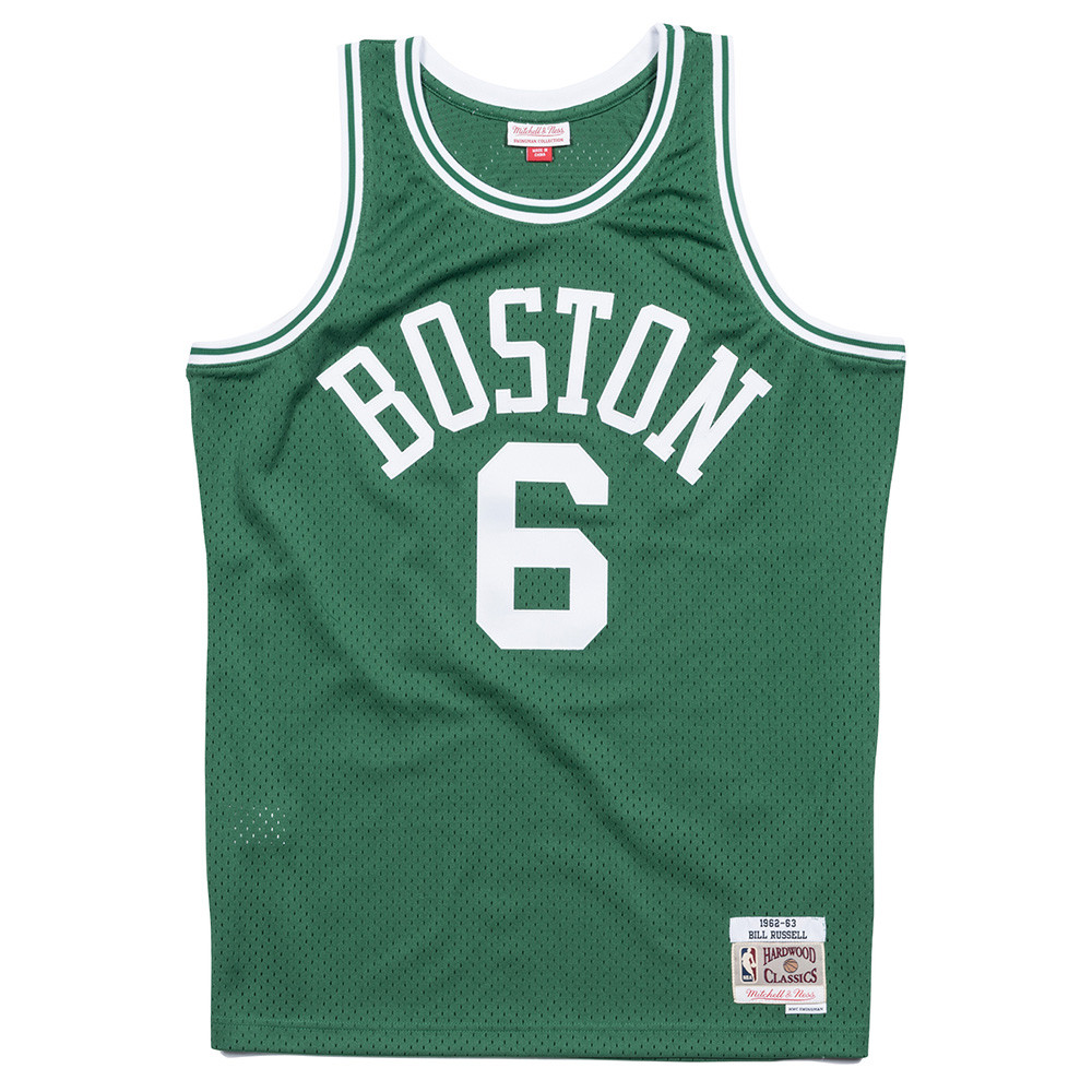 Bill Russell 1962-1963 HWC Swingman Jersey - Boston ProShop