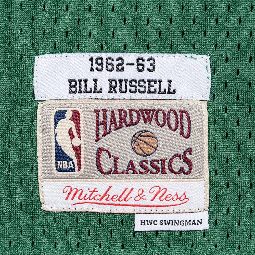 Bill Russell 1962-1963 HWC Swingman Jersey - Boston ProShop