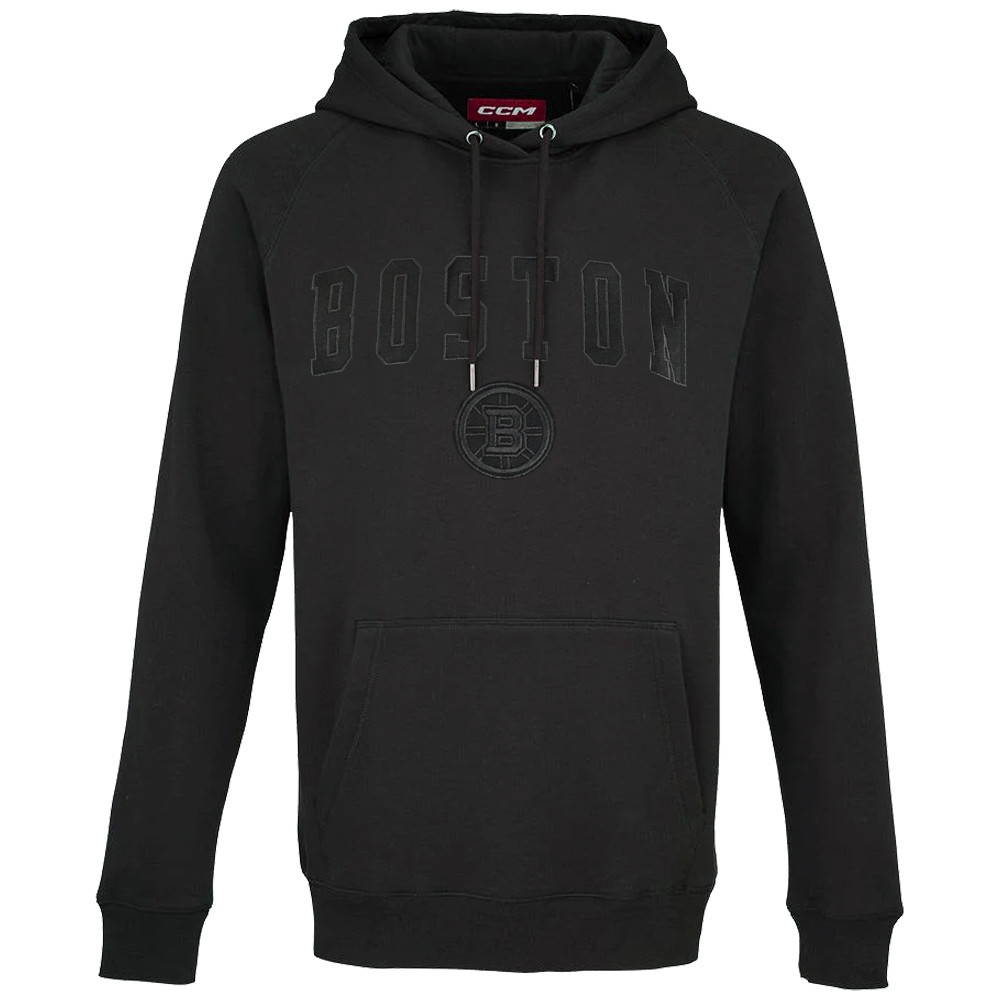 Sweat à Capuche Boston Bruins '47 - Blanc, Poids Lourd, Licence Officielle NHL, Neuf