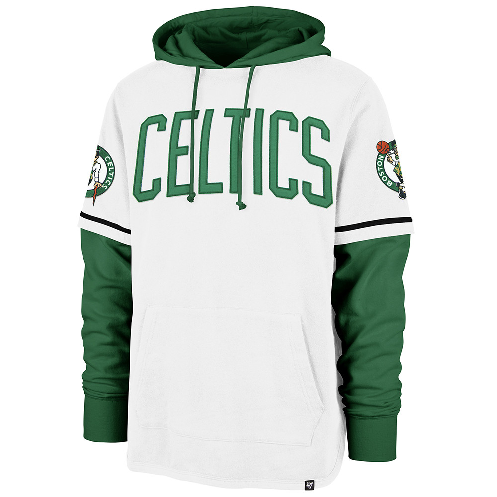 Celtics '47 Trifecta White Pullover Hood