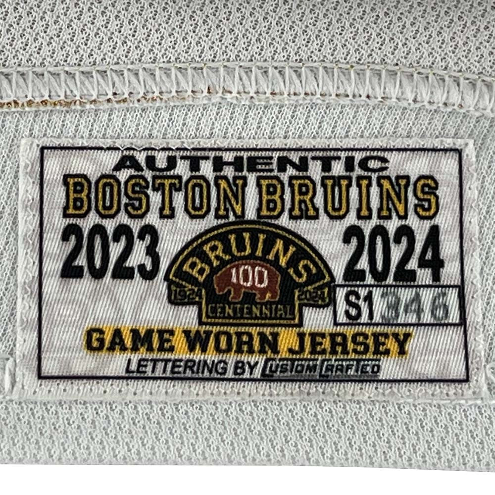 Game-Used 2023-2024 Season Centennial Away Hockey Jersey - Kevin