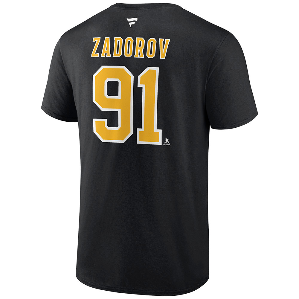 Zadorov Name and Number Tee - Boston ProShop
