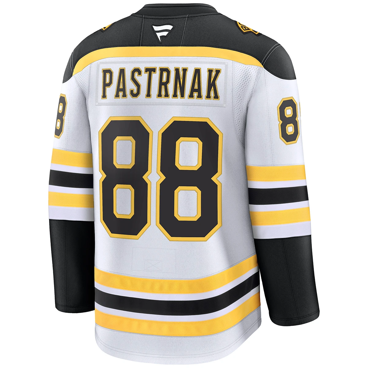 Pastrnak Fanatics White Away NHL Premium Jersey - Boston ProShop