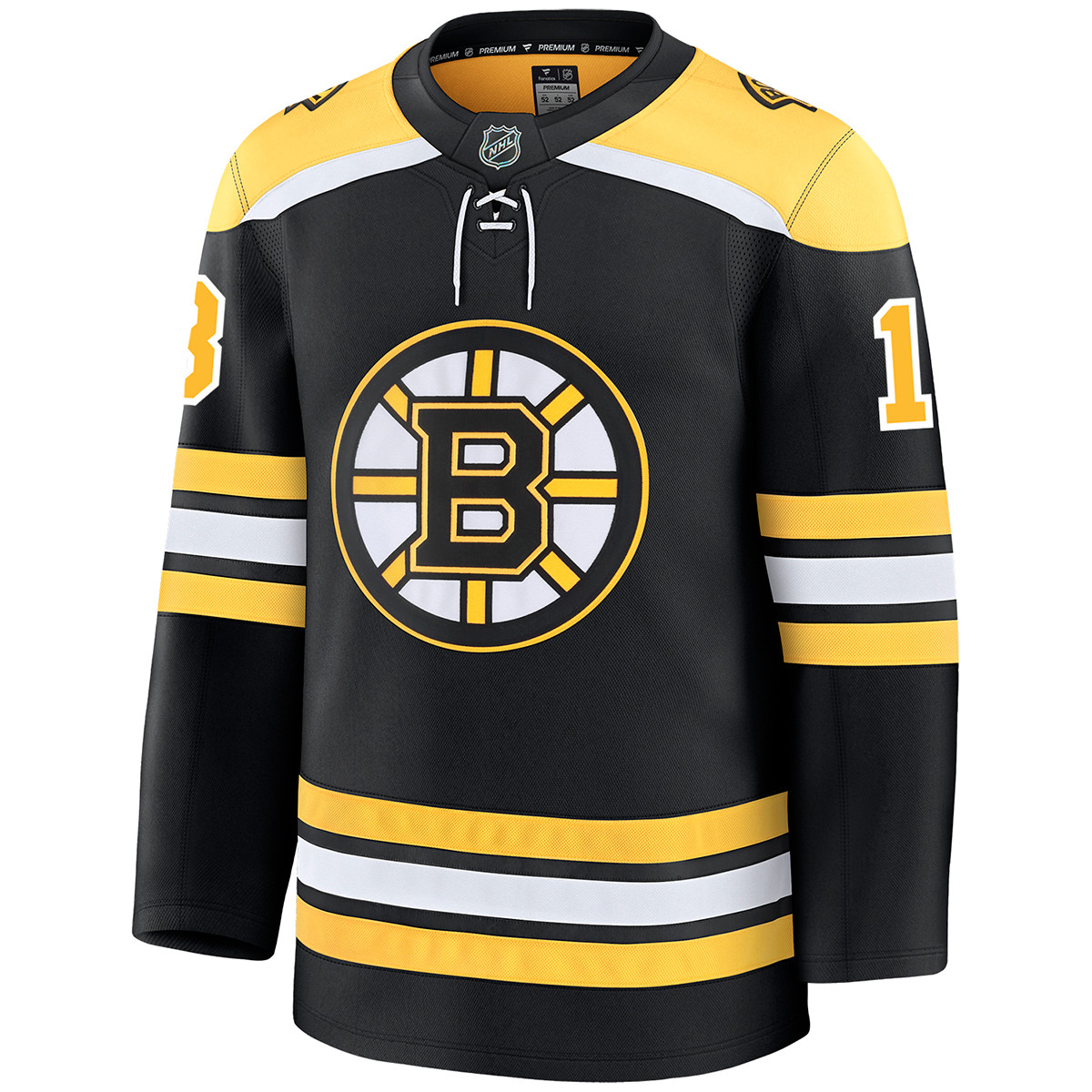 Zacha Fanatics Black Home NHL Premium Jersey - Boston ProShop