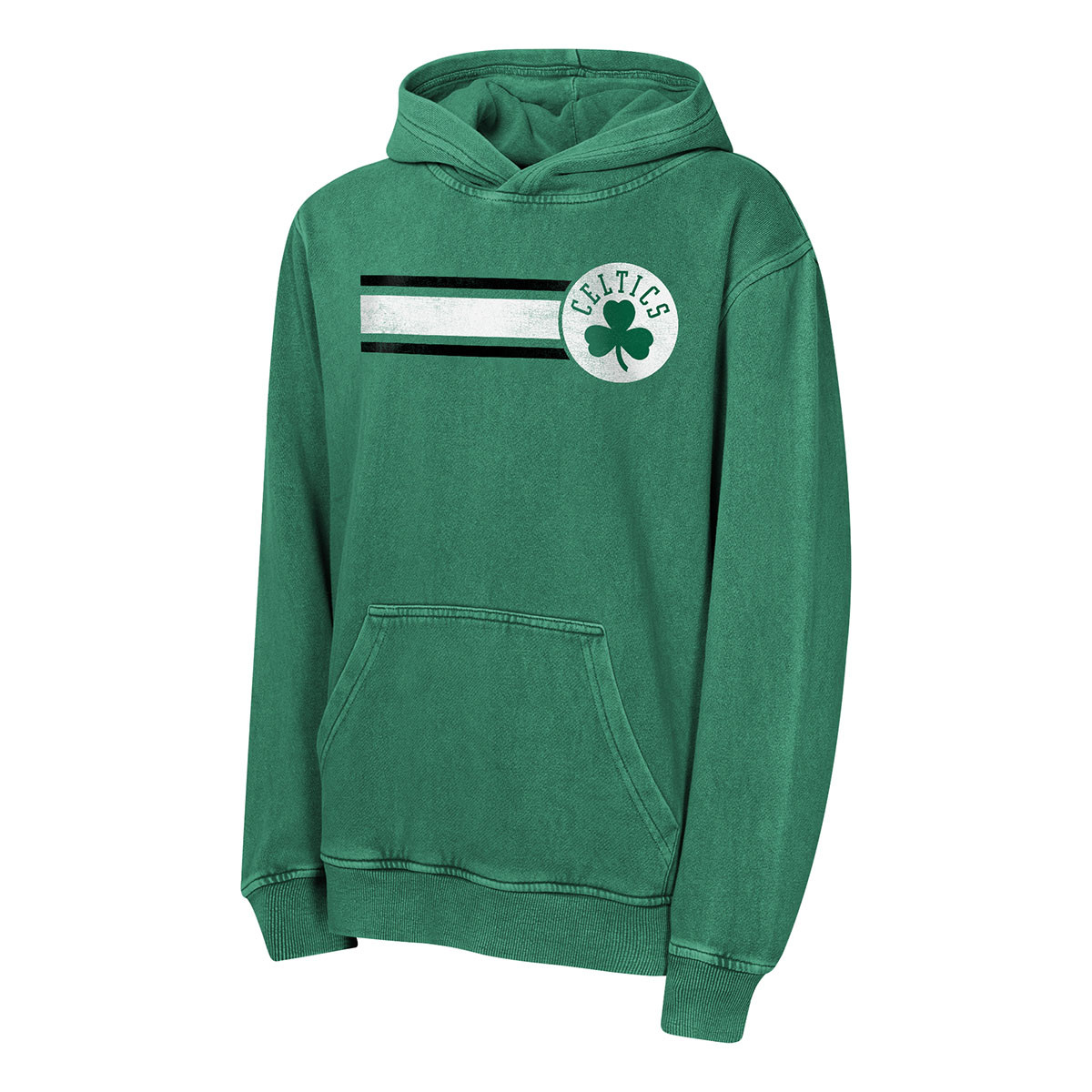Celtics Youth Cross Fade Pullover Hood