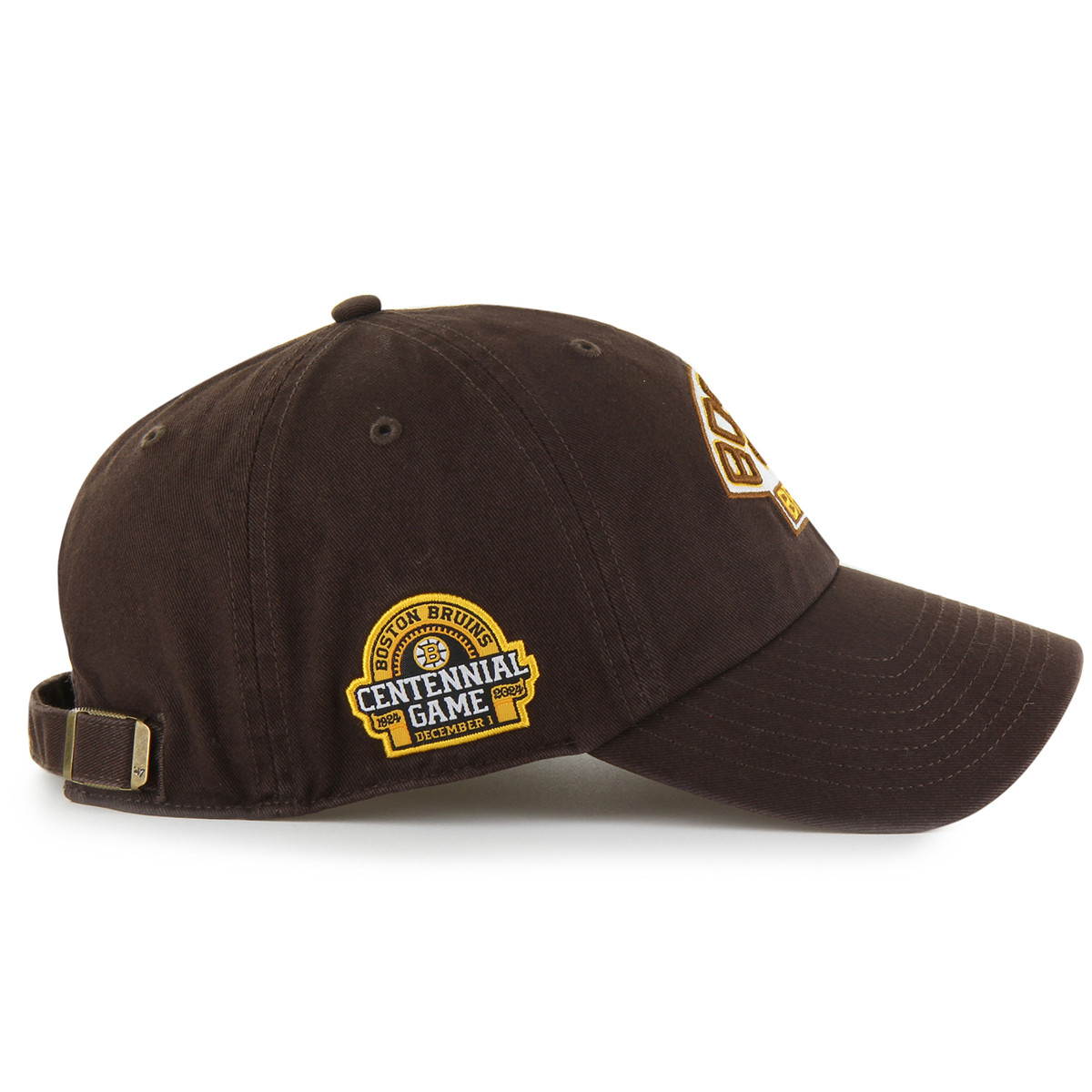 Bruins '47 Centennial Game Brown Clean Up Cap