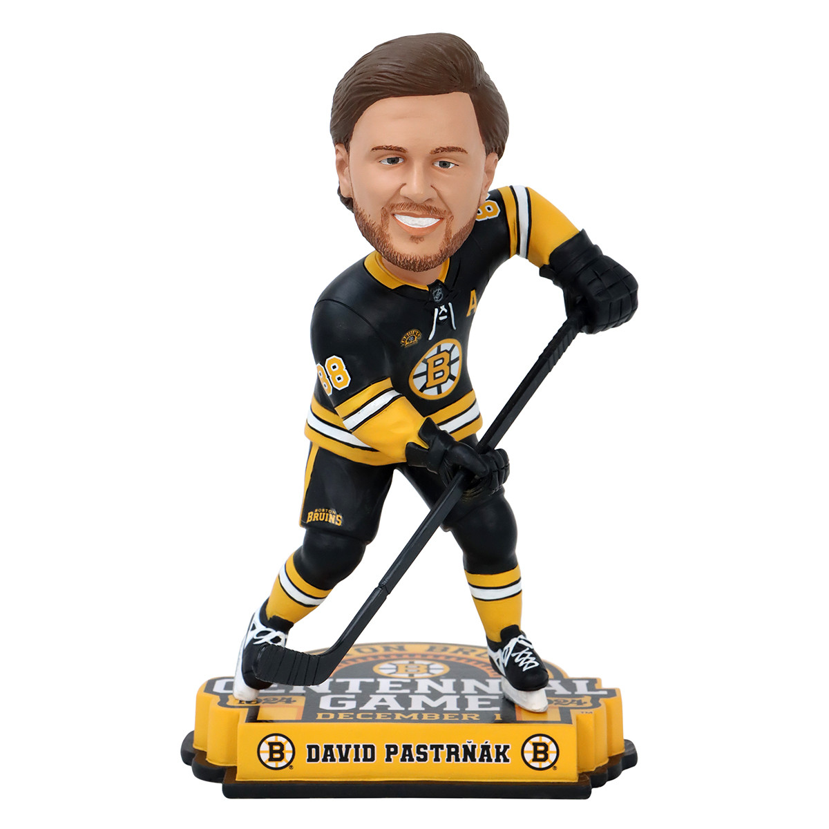 David Pastrnak Centennial Game Bobblehead - Boston ProShop