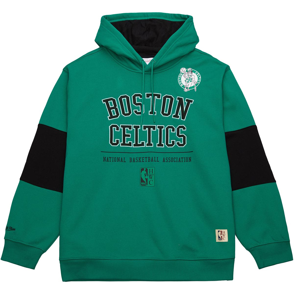 Celtics Mitchell & Ness Green Retro Pullover Hood