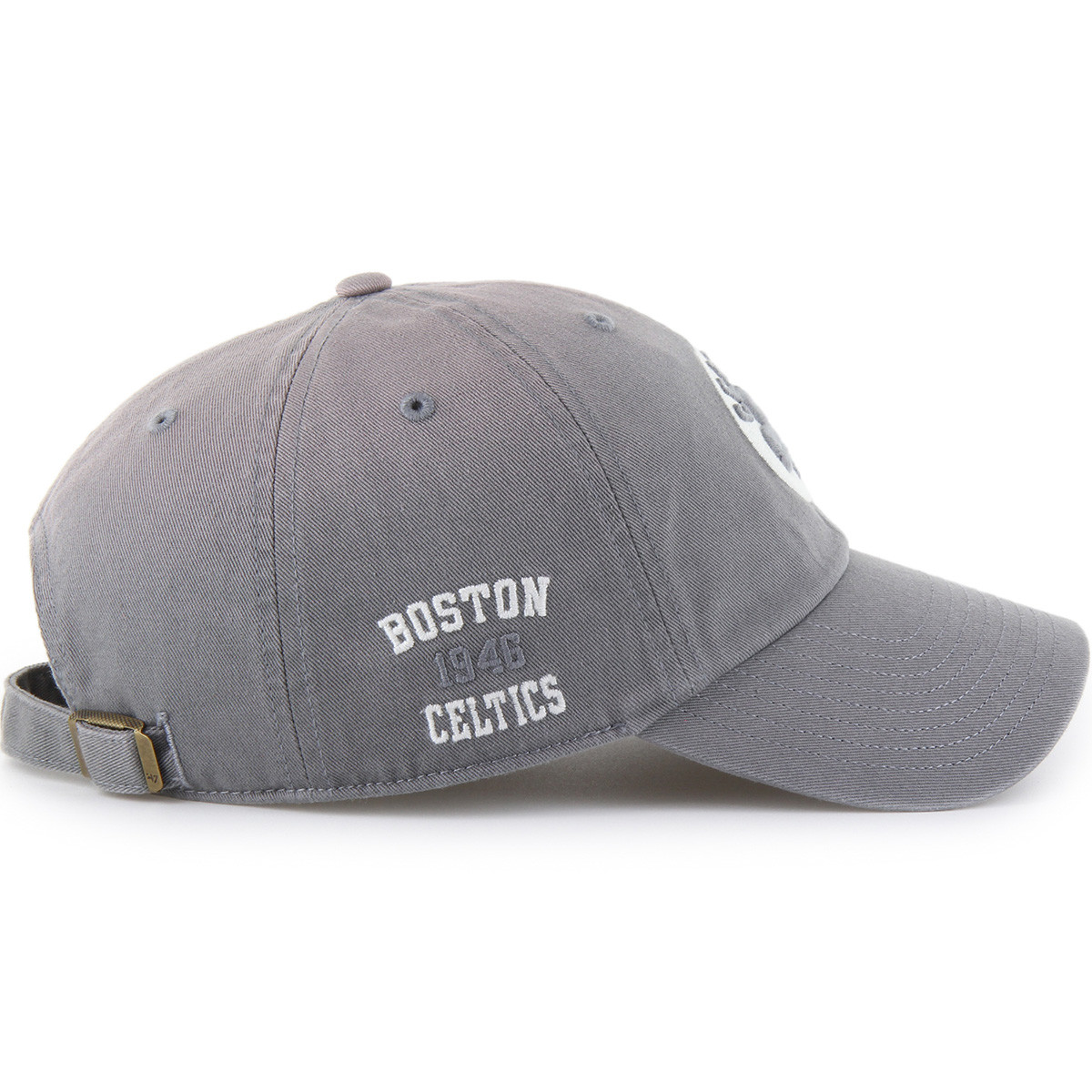 Celtics '47 Truro Gray Clean Up Cap - Boston ProShop
