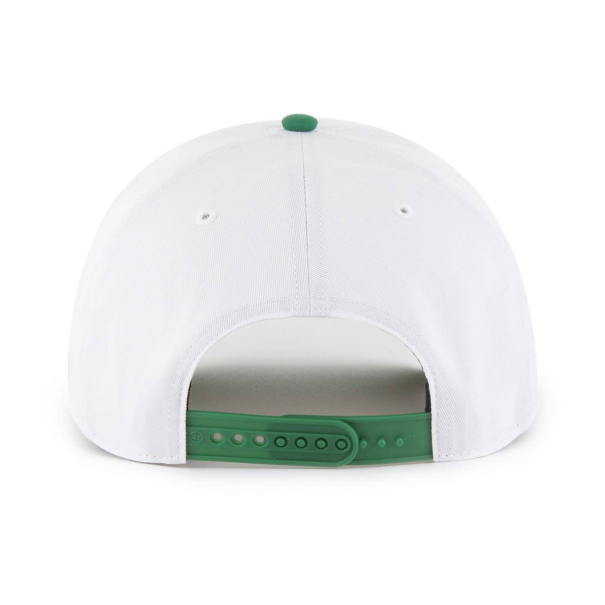 shadows トラッカーキャップ ホワイト×グリーン Celtics '47 Drop Shadow White Hitch Cap - Boston ProShop