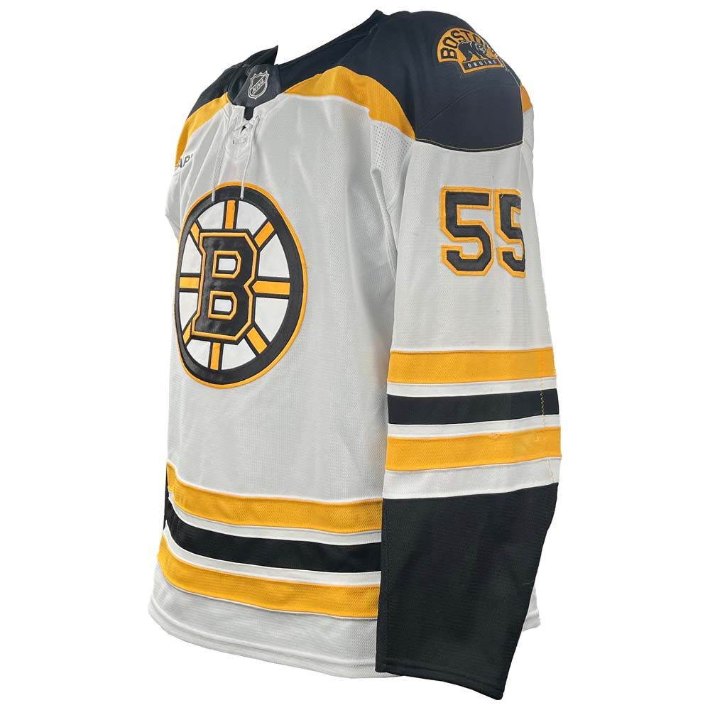Game-Used 2024-2025 Season Away Hockey Jersey - Justin Brazeau