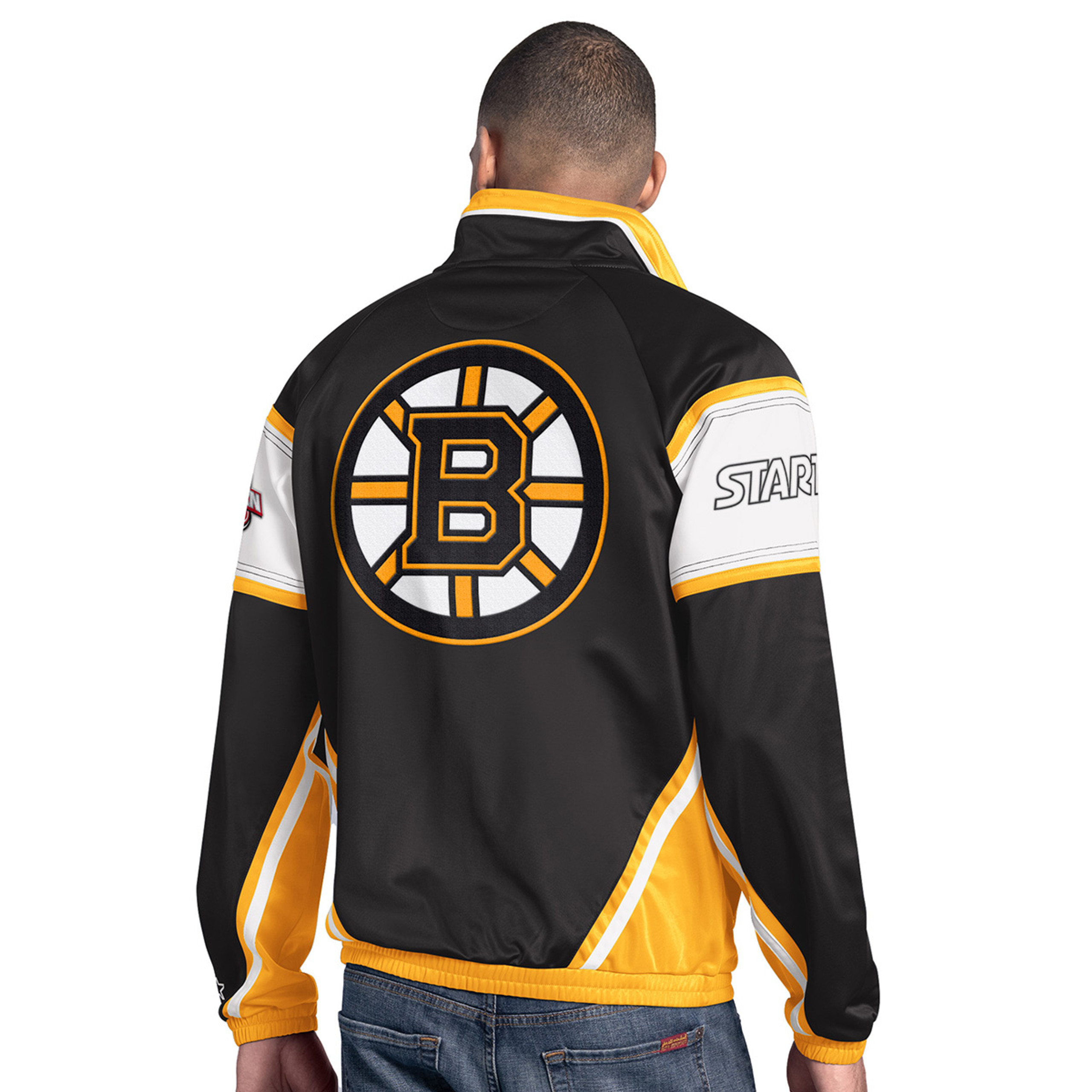 Bruins Starter Tradition Track Jacket - Boston ProShop