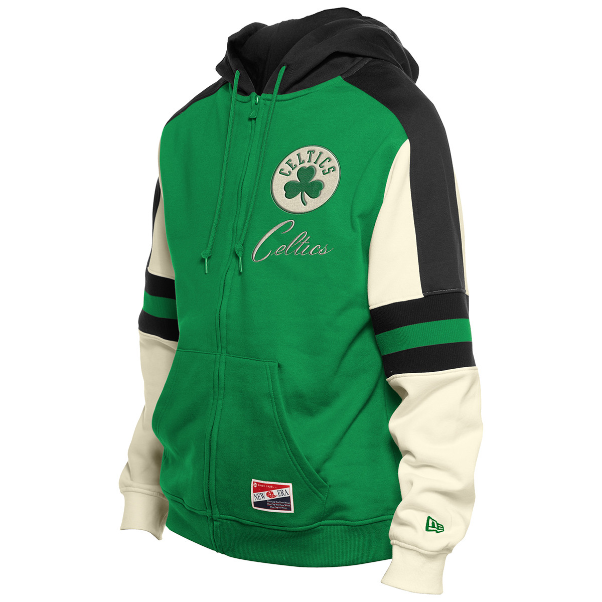 boston celtics full zip hoodie