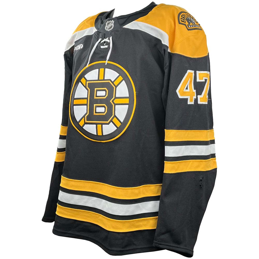 Game-Used 2024-2025 Season Home Hockey Jersey - Set 2 - Mark