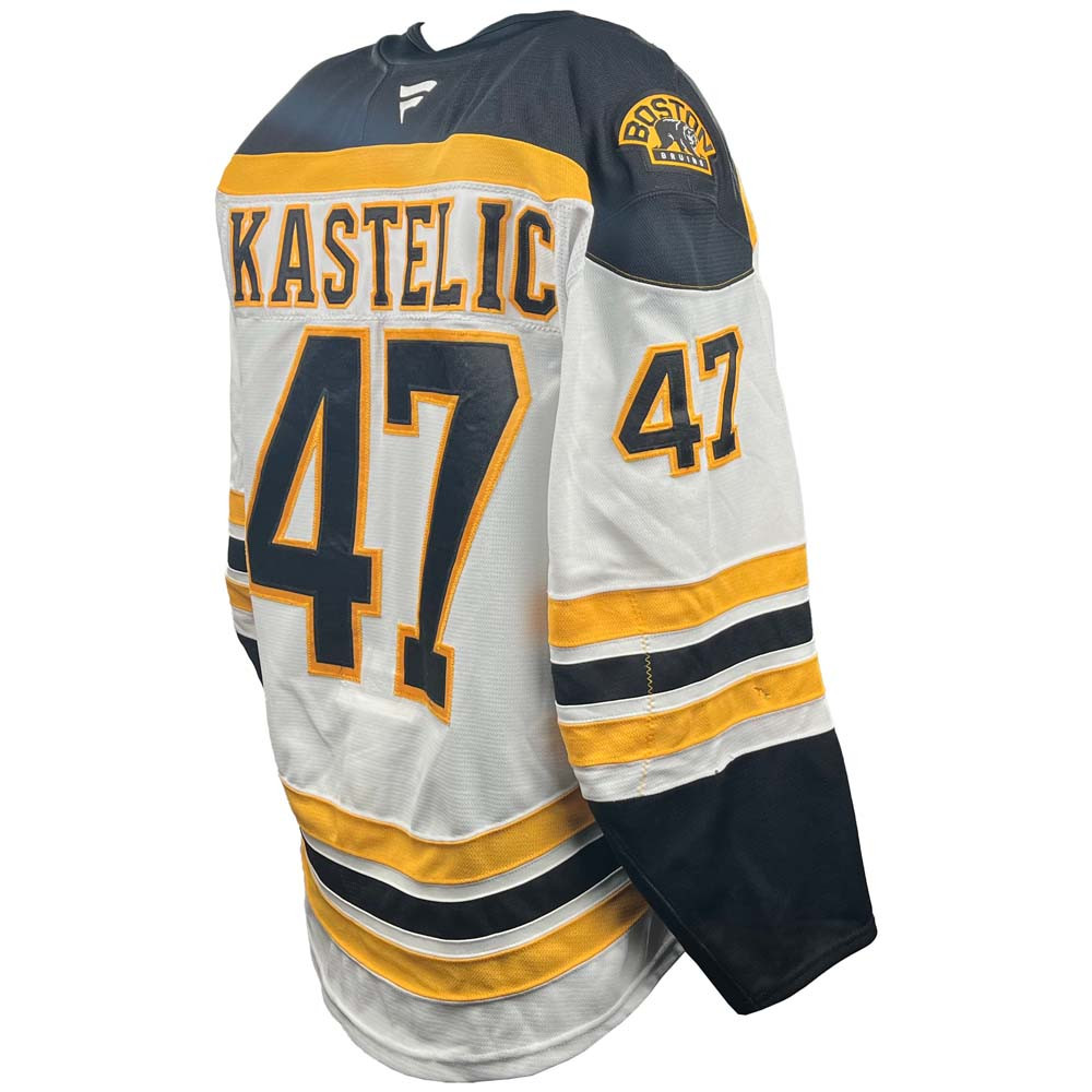 Game-Used 2024-2025 Season Away Hockey Jersey - Set 2 - Mark