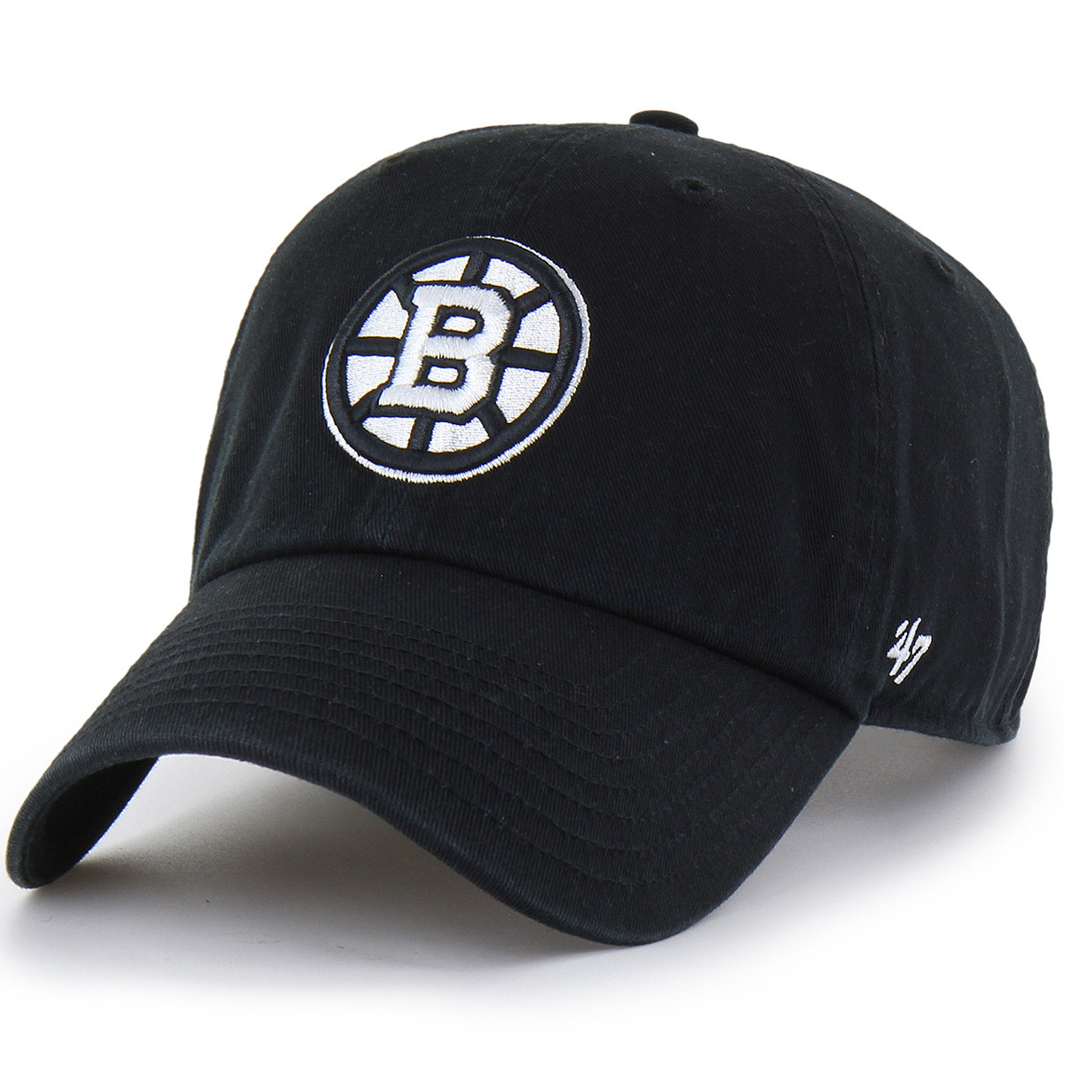 47 Brand Hat Women One Size Boston Bruins Black Velvet Spirited Clean Up Cap NHL Boston Bruins Hat Cap Snapback Black Gold 47 Brand Hitch 100  main image 4
