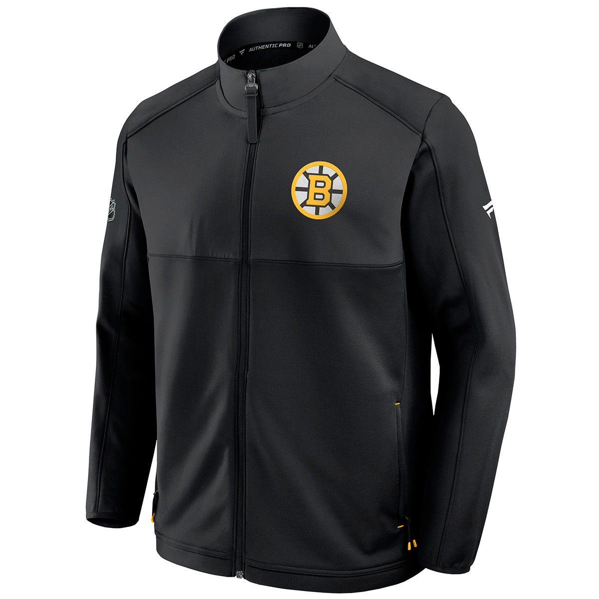 Bruins Authentic Pro Quarter-Zip Black Jacket
