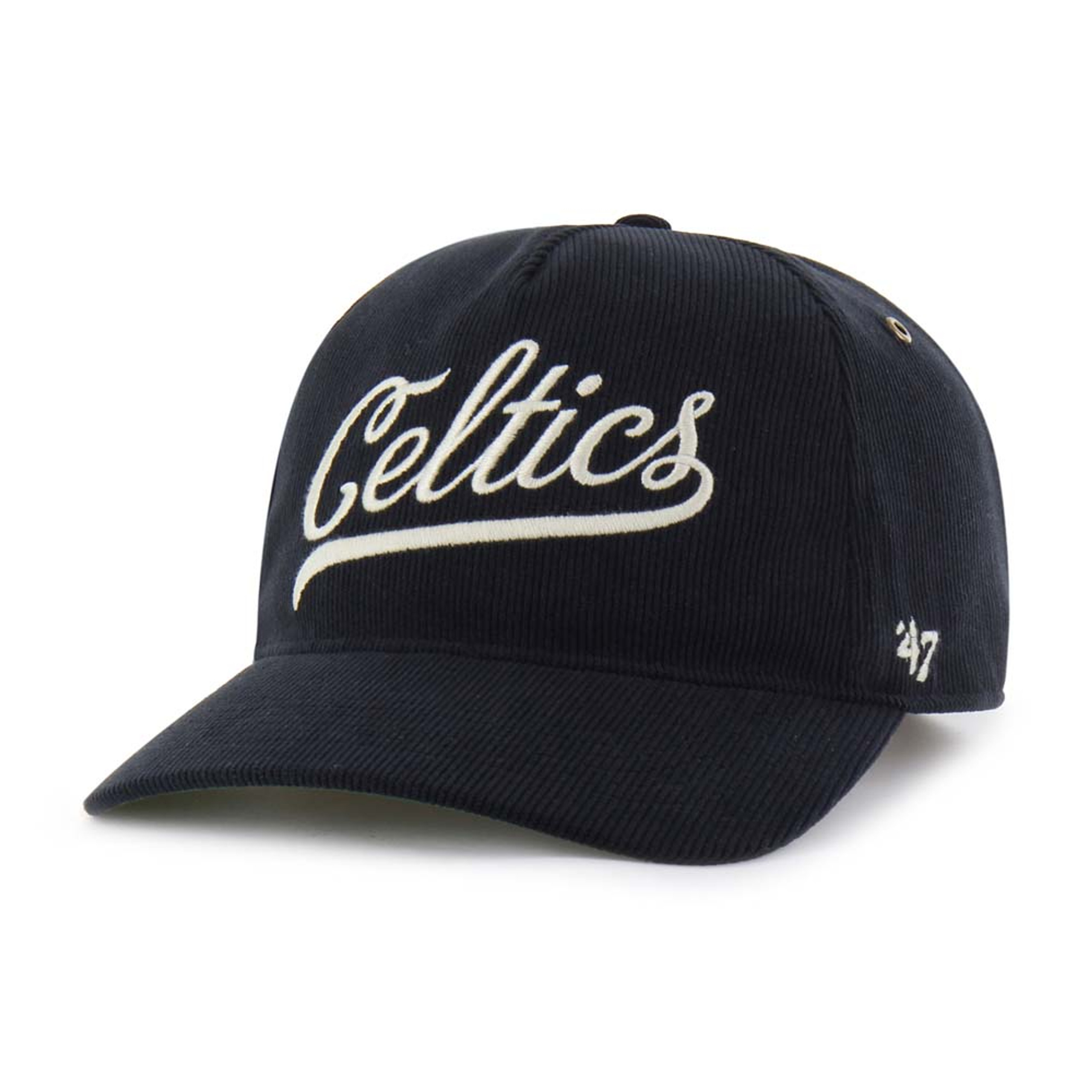 【げげげ】boston 39 25cm Bruins '47 Golden Age Relaxed Fit Cord Hitch Cap - Black
